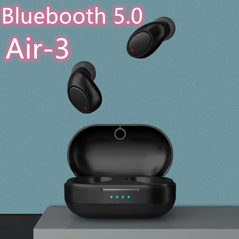 Беспроводные наушники Air3 Bluetooth 5 0 TWS HIFI мини для занятий спортом бега гарнитура с