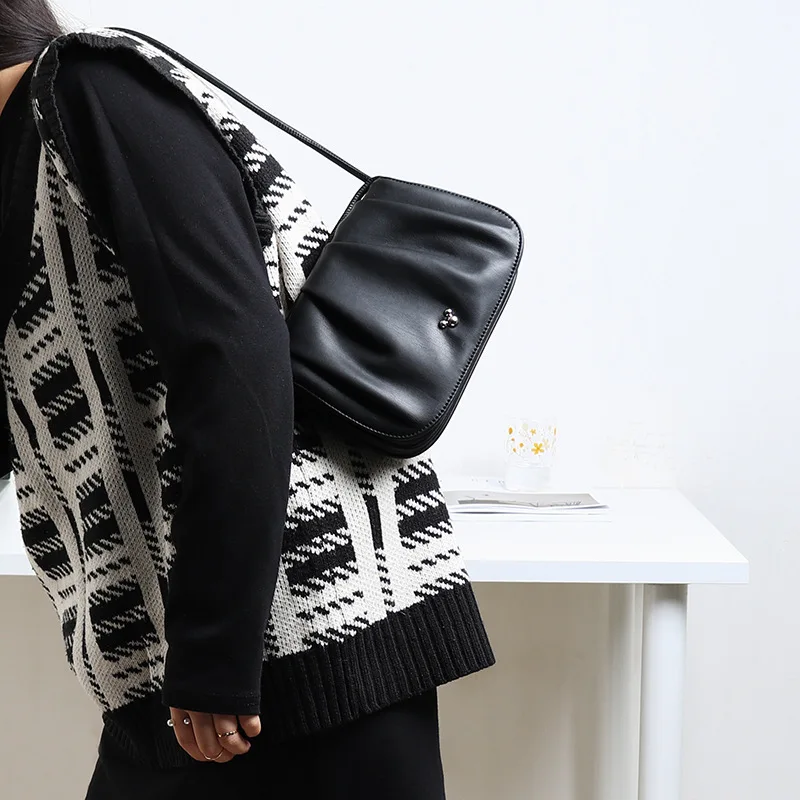 

Сумка из натуральной кожи, новинка 2021, модная универсальная сумка-мессенджер, простая сумка через плечо из мягкой кожи, кошельки и сумочки, р...