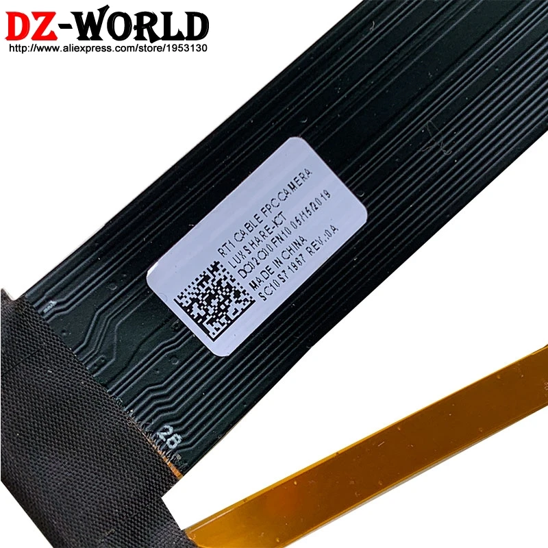 Новые оригинальные RT1 FPC LED RGB Веб камеры Кабель для Lenovo ThinkPad X1 Yoga 4 Gen Laptop