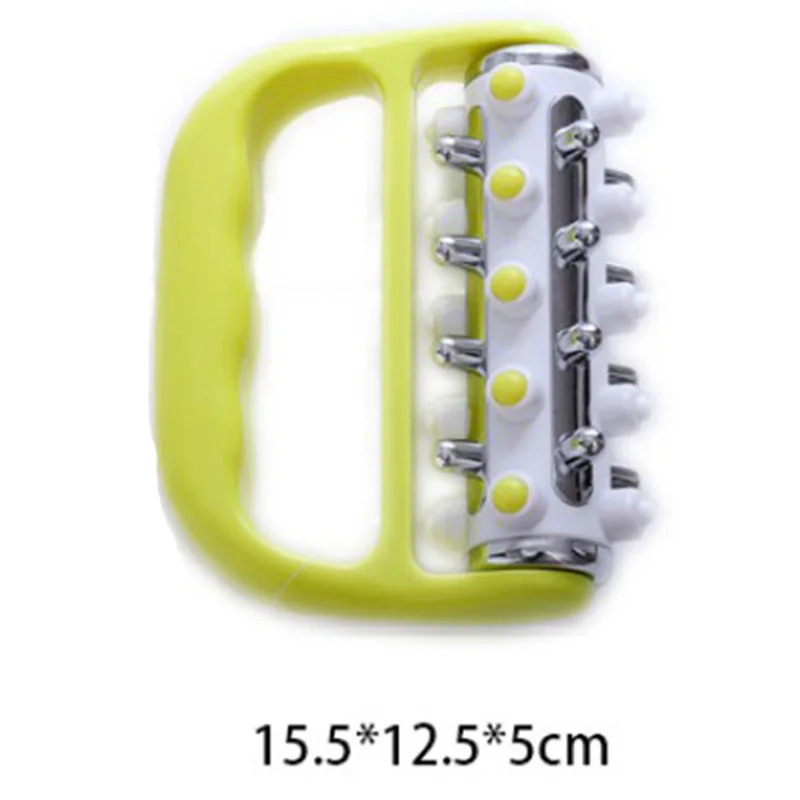 Ручной роликовый массажер продукт пластиковый снимает усталость Массажер для