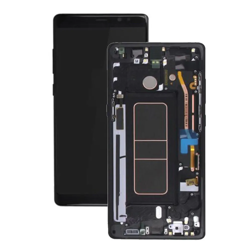 Amoled дисплей ЖК+ рамка для SAMSUNG Galaxy NOTE 8 N950 N950F ЖК сенсорный экран в сборе дигитайзер стекло для Galaxy NOTE8 lcd s