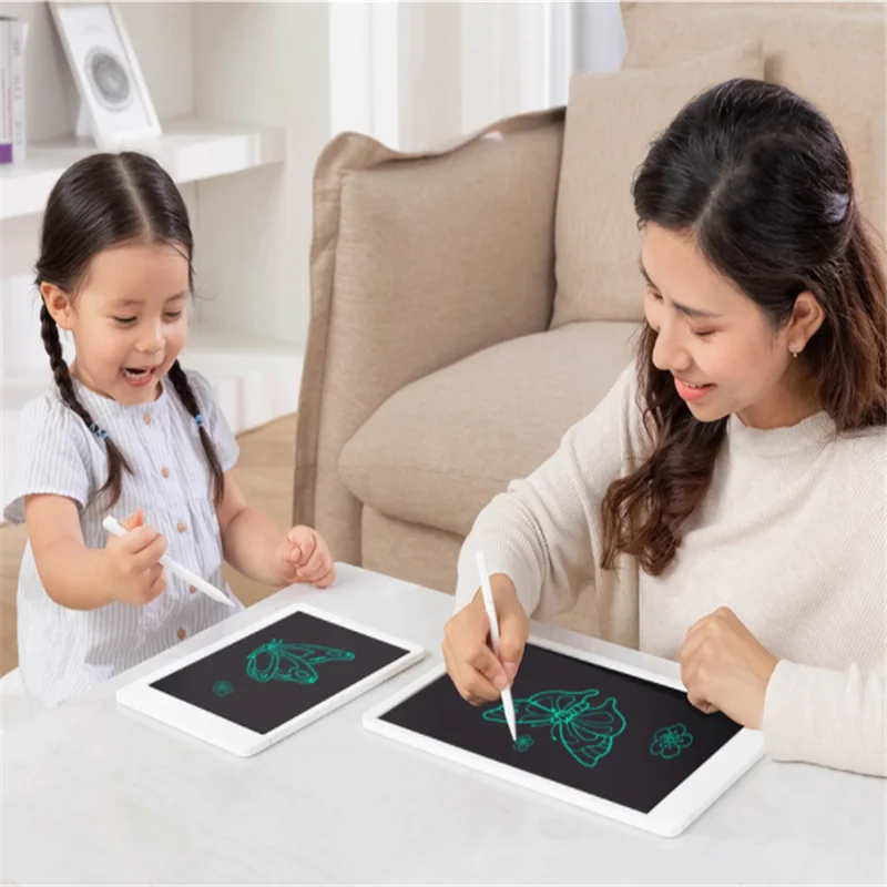 Xiaomi Mijia lcd маленькая доска с ручкой цифровой рисунок почерк прозрачный портативный накопитель