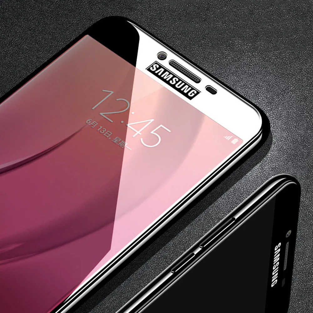 Защитное стекло для Samsung Galaxy C7 C5 C9 Pro Dual C7Pro C5Pro C9Pro C7018|Защитные стёкла и плёнки