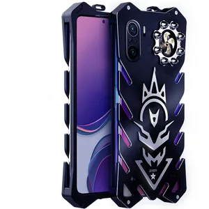 Hor New Wholesale For Poco F3 GT Zimon Luxury New Thor Heavy Duty Armor
Metal Aluminum Phone Case For Poco F3 5g Case
