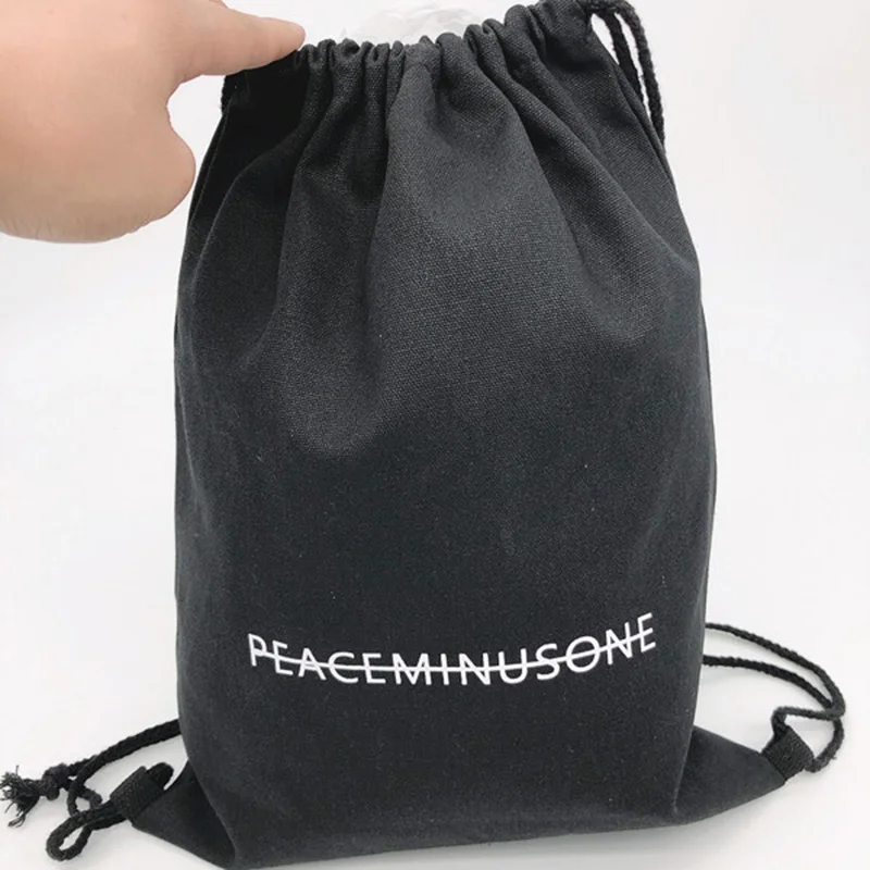 Рюкзак Kpop G Dragon Resuable на шнурке с принтом PEACEMINUSONE сумка для покупок KWON JI YOUNG