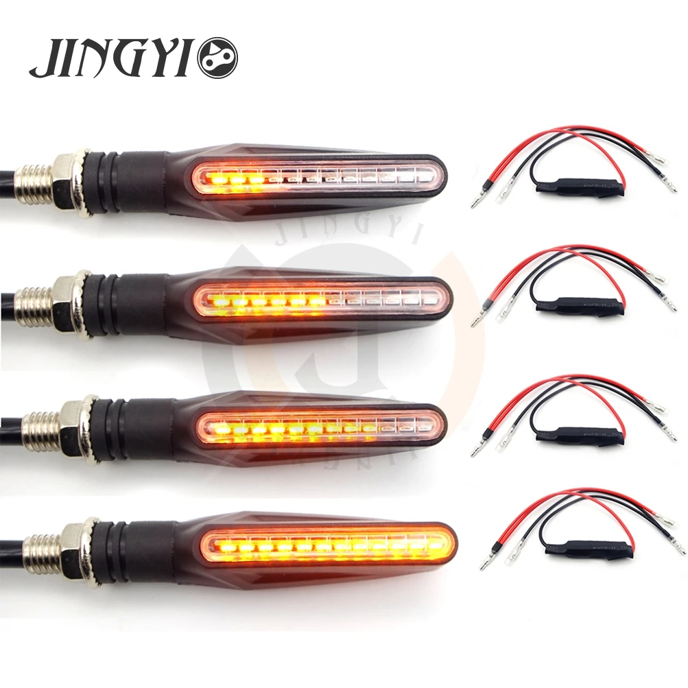 Индикатор поворота мотоцикла, задний светодиодный индикатор для мотоцикла Farol AUX AR Moto Tmax Honda Cb125R, для мотоцикла на заказ # ED055