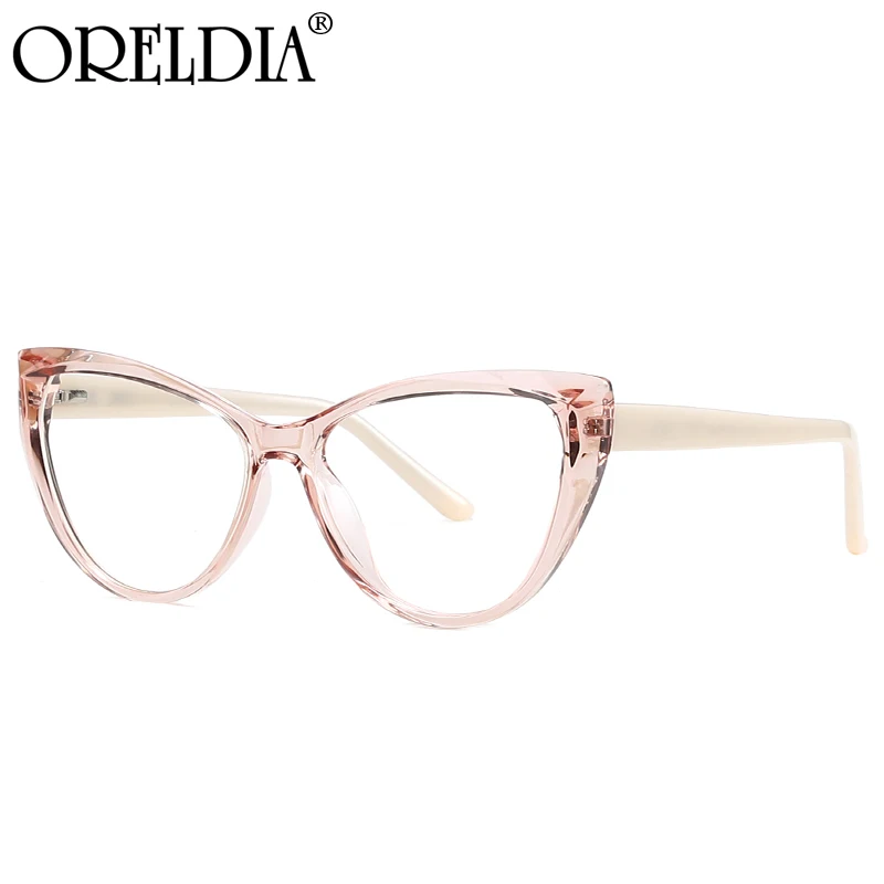 Модные солнцезащитные очки в стиле ретро оправа для очков кошачьи глаза женские