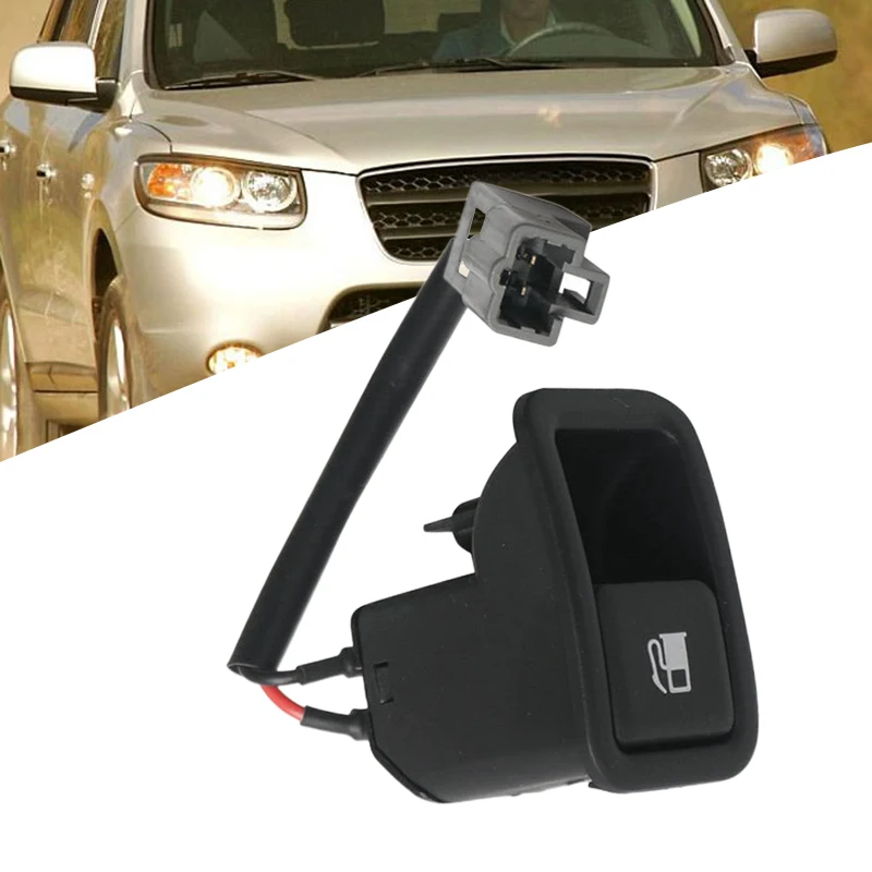 Черный топливный бак крышка топливного газа выключатель двери для Hyundai Santa Fe 2007-2009