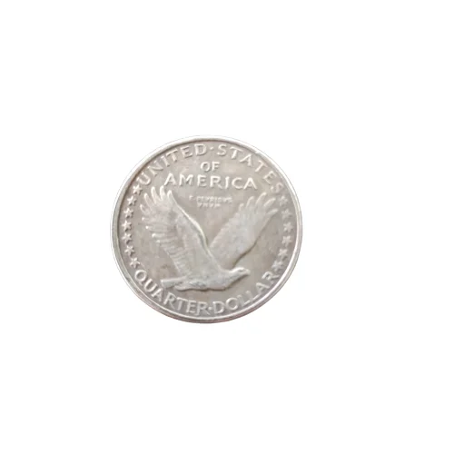 

1pcs US 1916 Standing Liberty Quarter Silver Plated Copy Coin