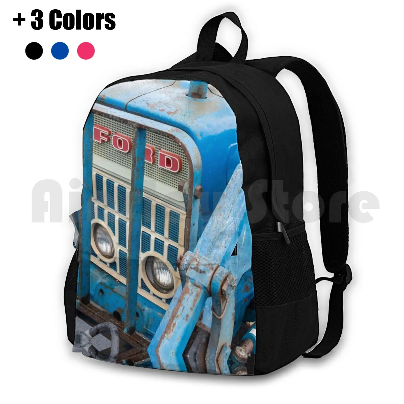 

Vintage 4000 Tractor Outdoor Hiking Backpack Riding Climbing Sports Bag Unrestored Tractor Vintage Tractor Retro Tractor Old