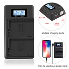 PALO EN-EL15 EN EL15 ENEL15 EL15A LCD Dual USB зарядное устройство для Nikon D600 D610 D600E D800 D800E D810 D7000 D7100 d750 V1