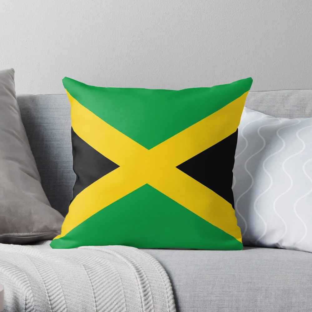 

Flag of Jamaica Throw Pillow Pillowcase Cushion Cover Home Decorative Sofa Pillow Cover Cushion Cover 40x40cm 45x45cm
