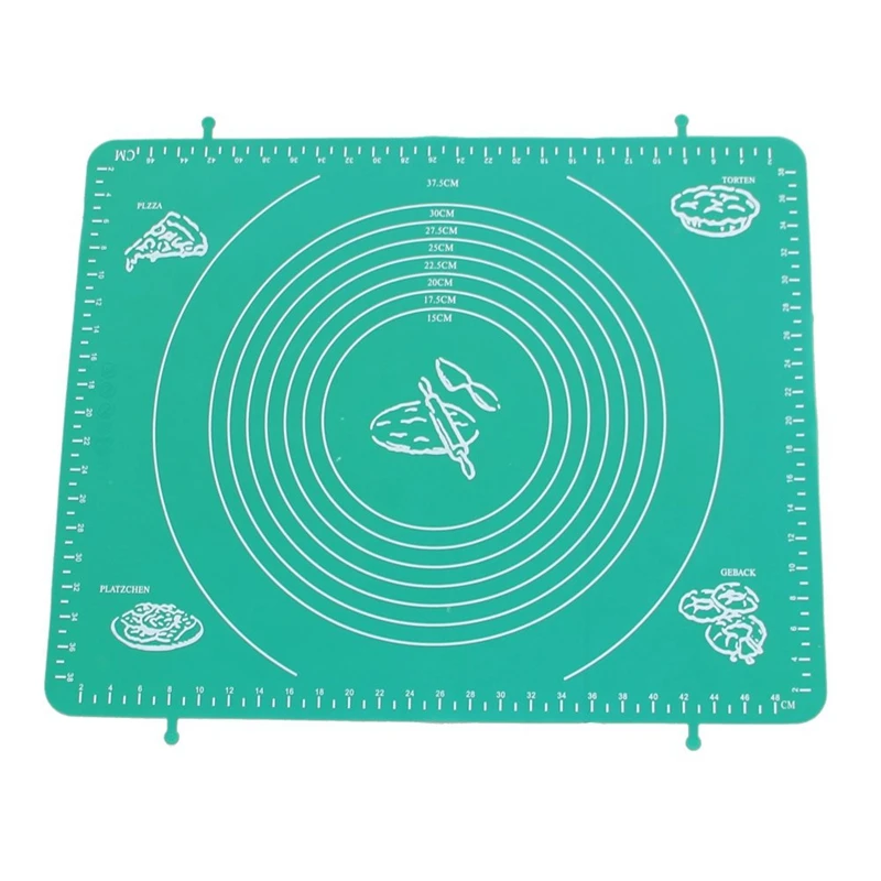 1 чехол из поликарбоната и силикона Рулет разрезать коврик сахара Fondant (сахарная)