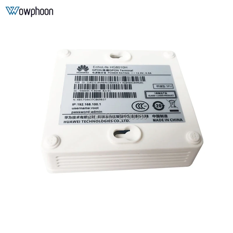 10 шт. 100% оригинальный новый оптоволоконный маршрутизатор Gpon ONU HG8010H ftth 1GE только
