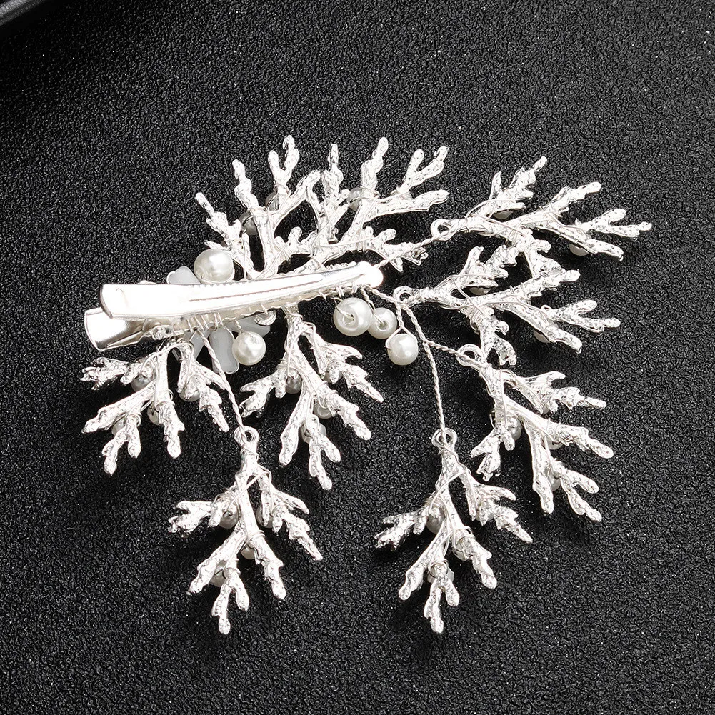 Для женщин только волос заколки в виде тиары Шпилька-Снежинка ручной работы с