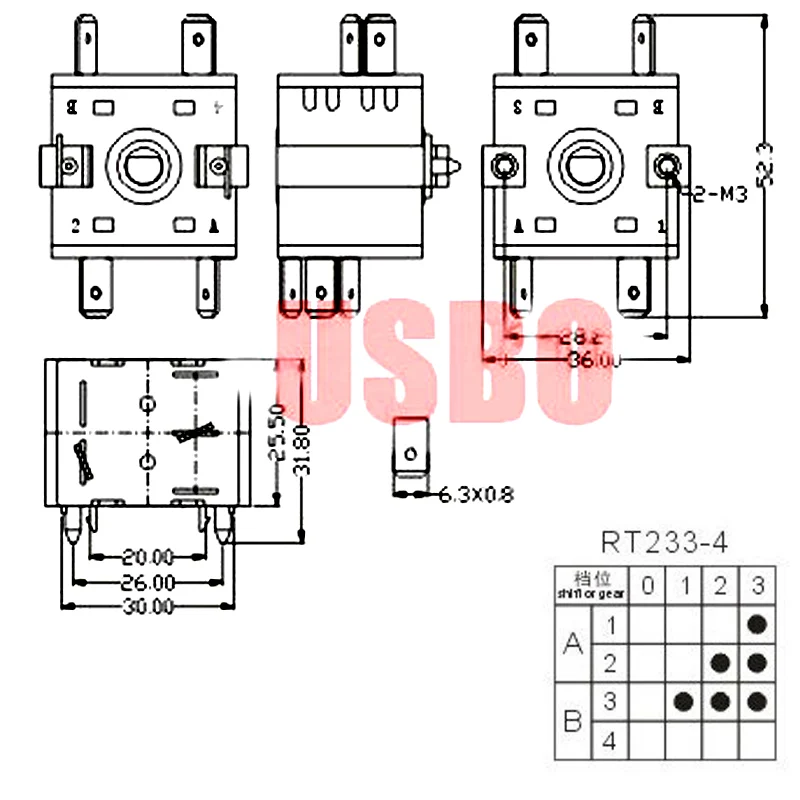 3 шт. электрический нагреватель 16 А 250 В 5P|switch reed|switch pushswitch heat |