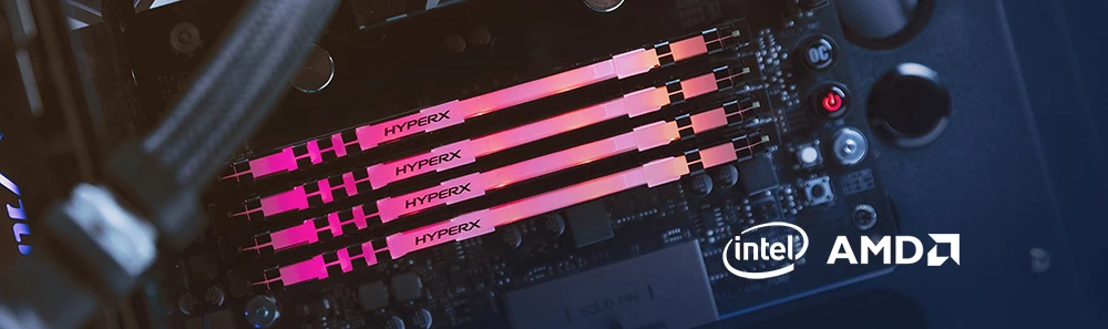 Kingston HyperX FURY 8 Гб 16 Гб DDR4 2666 МГц 3200 МГц ОЗУ Компьютера Памяти CL15 DIMM XMP рабочего стола внутренняя память для игр