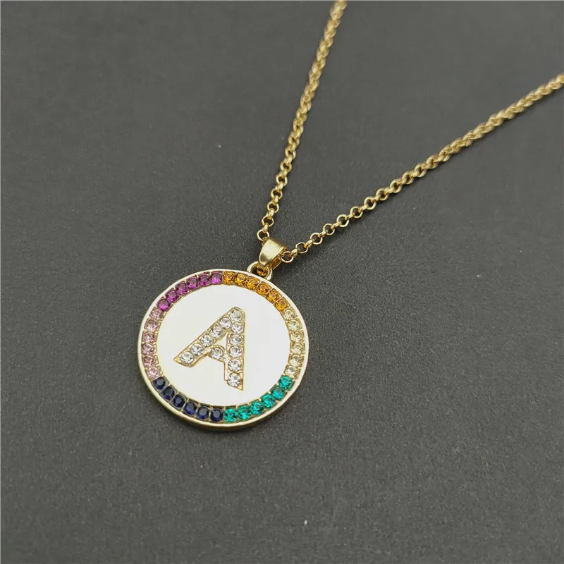 

26pcs/Set Gold Initial Necklace Women Alphabet Jewelry A-Z Statement Necklace Letters Charm Collares Para Mujer Bridesmaid Gift