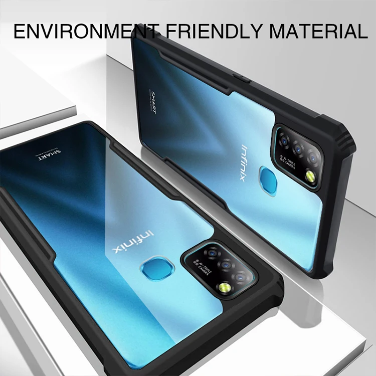 

Rzants for Infinix Smart 5 Hot 10 Lite case beetle Airbag pumper Shockproof Casing Transparent Phone Shell Funda Soft Cover