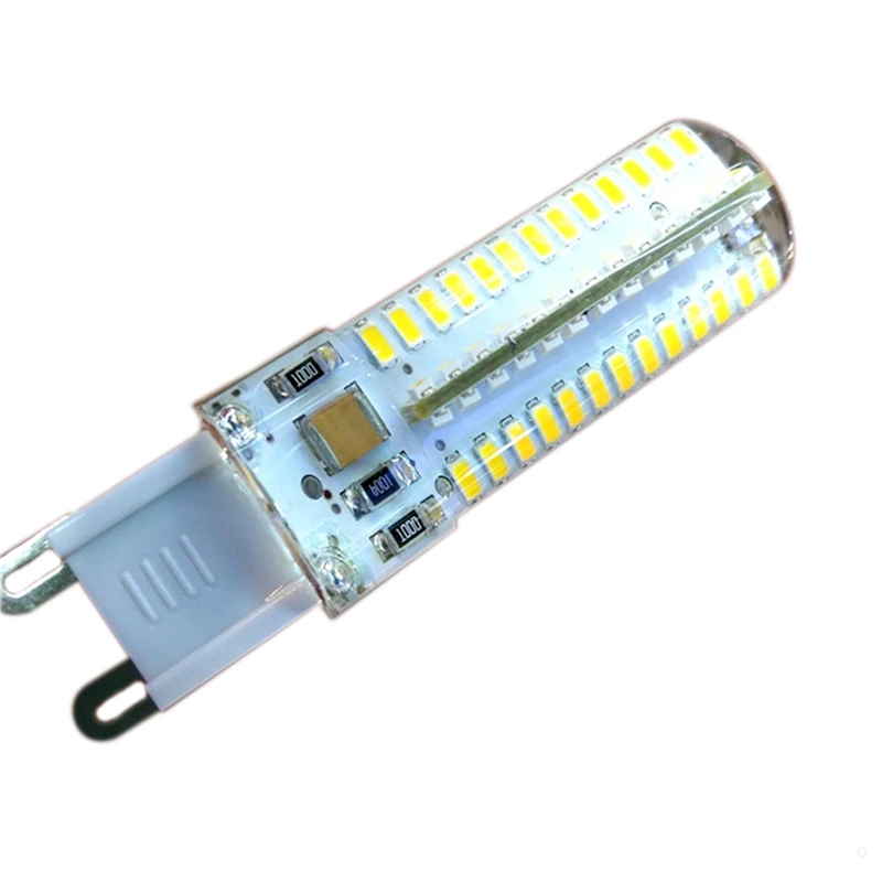 

Светодиодные лампы G9 SMD3014, сменные галогенные лампы для люстры, 6 Вт, 9 Вт, 220 В переменного тока, 230 В, 240 В переменного тока, 5 шт./лот