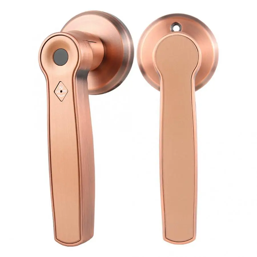 Отпечаток пальца дверной замок купол биометрический отпечаток цинковый сплав