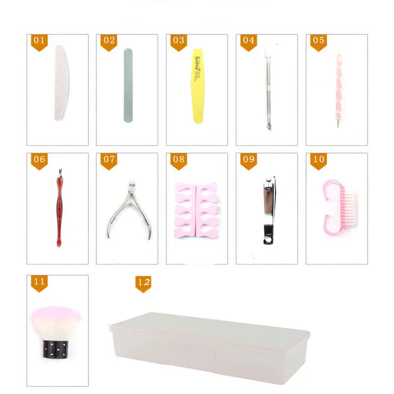 

Nail Tool Set Beginner Manicurist Tool Care Set Household Combination Nail Tool Set