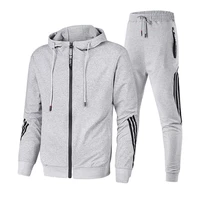 new men casual sport suit hooded pullover two piece sets men and women tracksuit running sportswear suit sweatpants male 2021