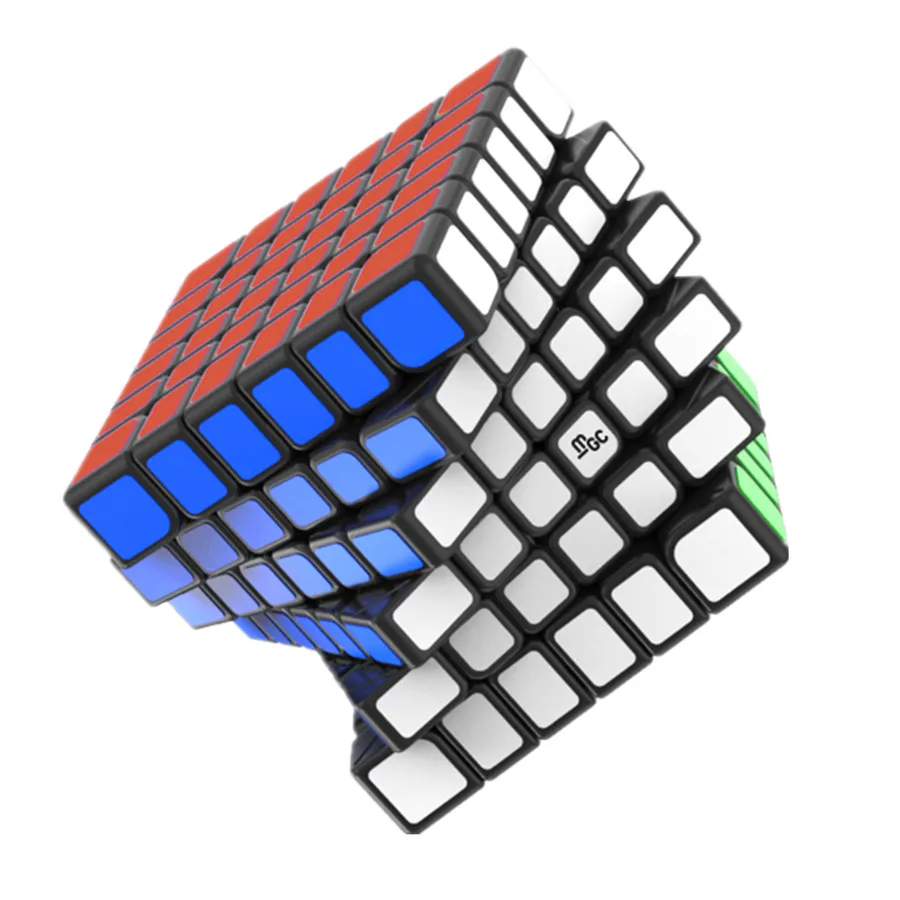 Магнитный скоростной кубик YJ MGC 6x6 6 м без наклеек 6x6x6 головоломка Yongjun Волшебные