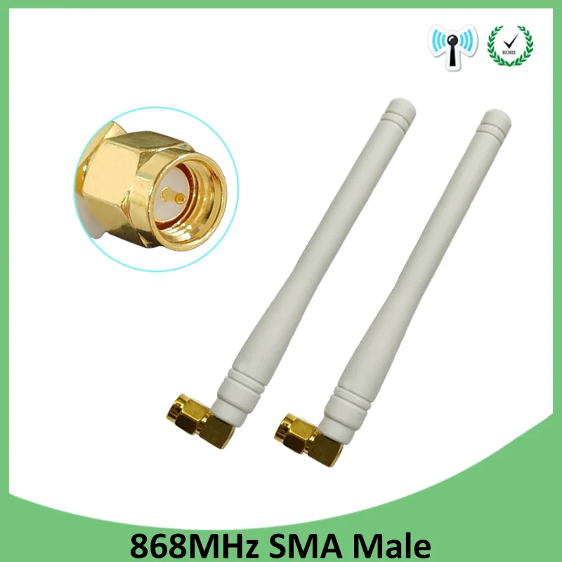 GRANDWISDOM 5/20 шт. 868 МГц антенна 3dbi sma папа 915 lora pbx iot модуль lorawan сигнальный приемник |