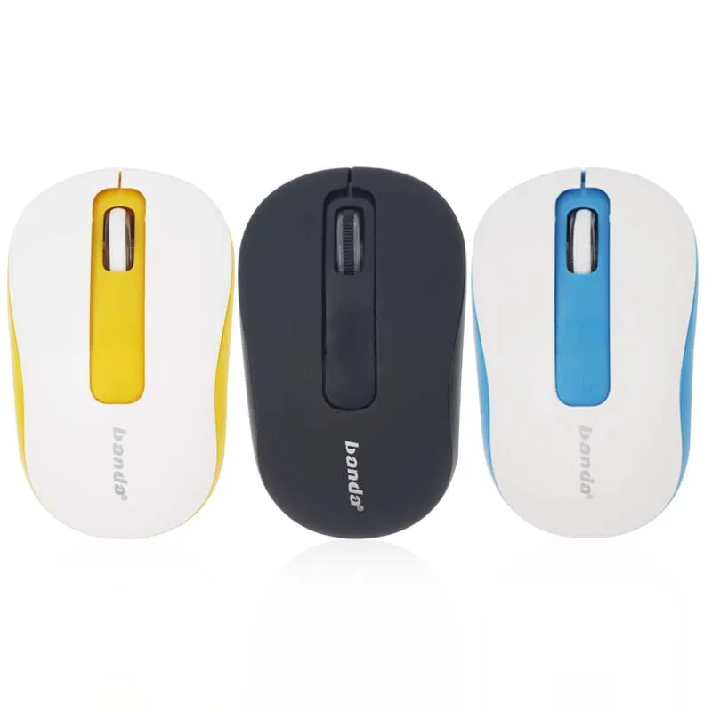 

Banda 2.4 G wireless mouse business color cool color mute button business office