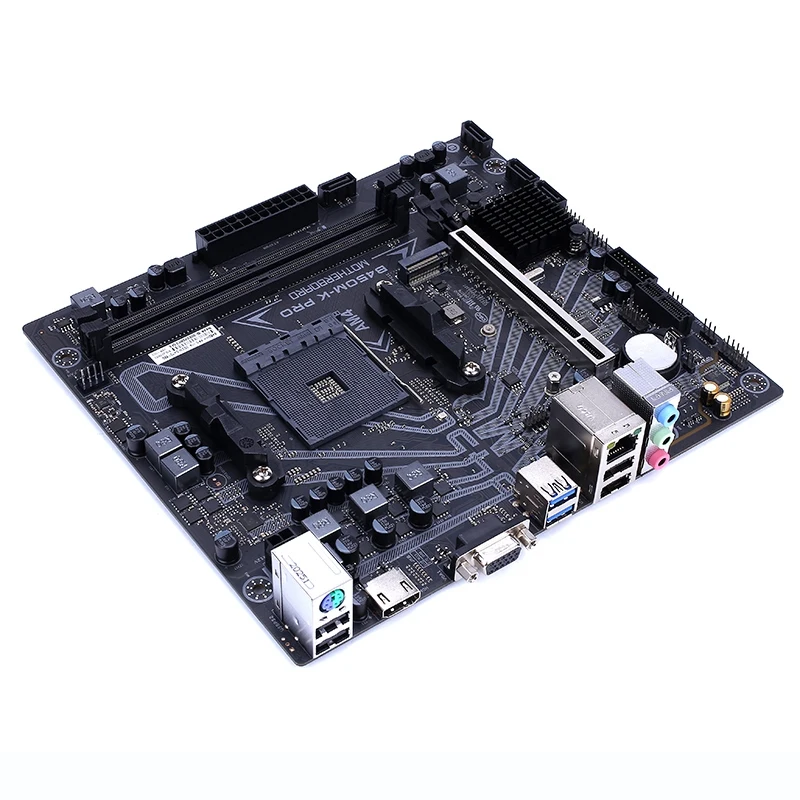 Красочные B450M-K PRO V14 материнская плата двухканальный DDR4 2400/213 Гц SATA 6 ГБ/сек. для AMD AM4