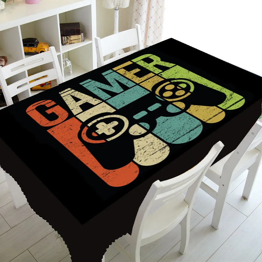 Классная игровая скатерть для видеоигр геймерская Водонепроницаемая чехол
