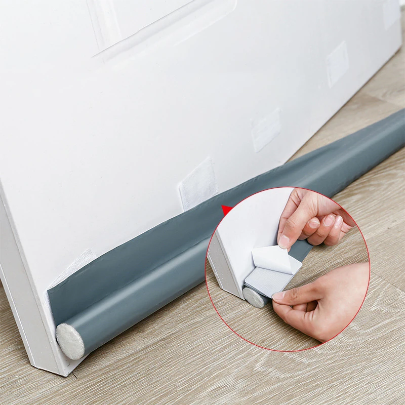 

Door Bottom Seal Strip Upgrade New Flexible Wind Under Door Draft Guard Stopper Soundproof Strip Noise Reduction Blocker Weather