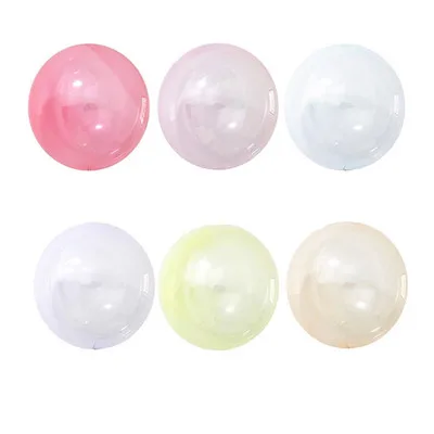 18 дюймов с украшением в виде кристаллов прозрачные без морщин ПВХ шар игрушки