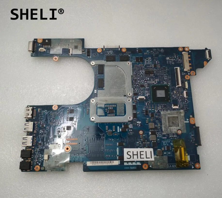Материнская плата SHELI для ноутбука Dell Vostro V3560 3560 с QCL00 LA 8241P RDH49 0RDH49 CN HD7600M 1G 100%