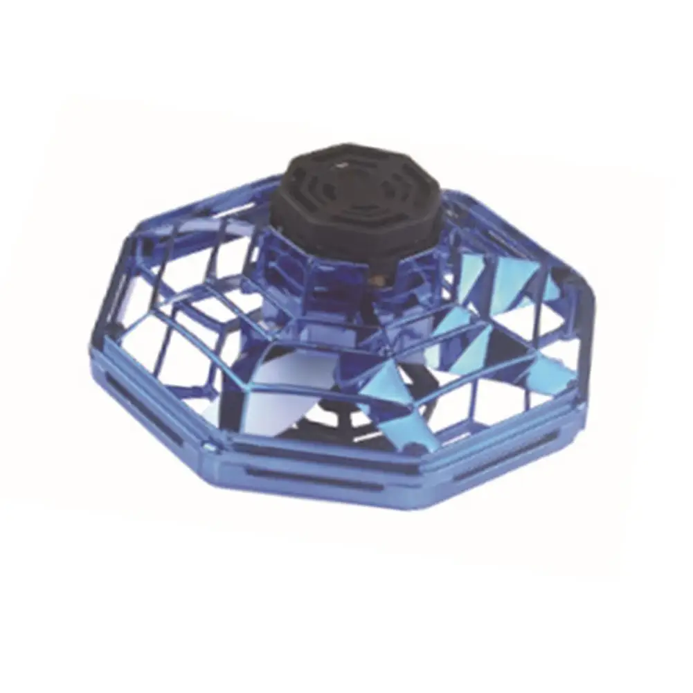 

Mini Drone Finger Gyro Drone Plane UFO Flying Toys Gifts USB Rechargeable LED Light Flying Drone Toys For Children