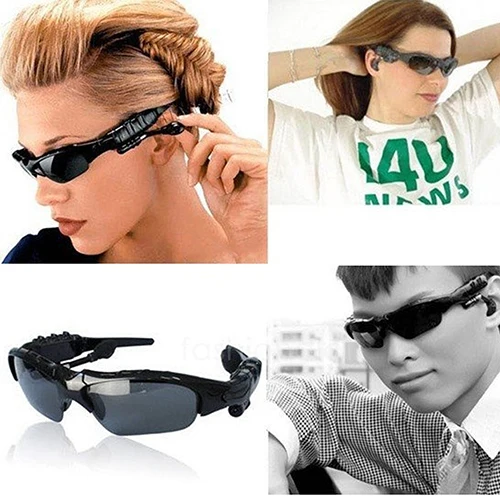 Модные беспроводные Bluetooth V4.1 стерео солнцезащитные очки наушники с регулировкой