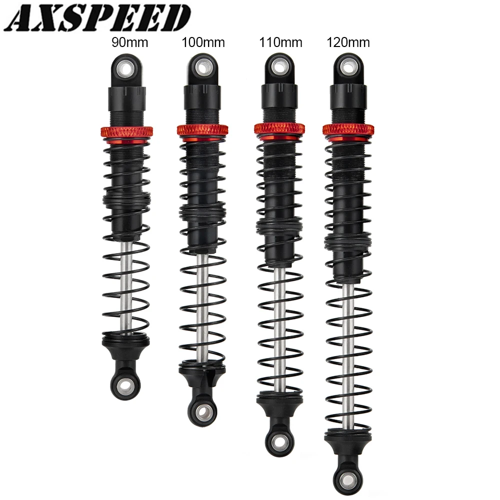 Масляный амортизатор AXSPEED металлический 90/100/110/120 мм для 1:10 Axial SCX10 амортизаторы