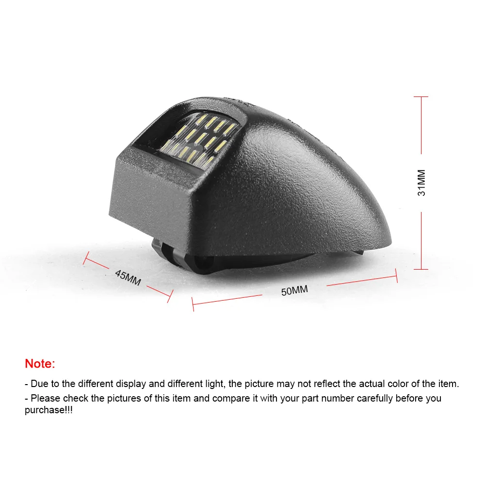 Светильник для номерного знака с 18 светодиодами лампа 00 06 Chevy Tahoe Suburban GMC Yukon