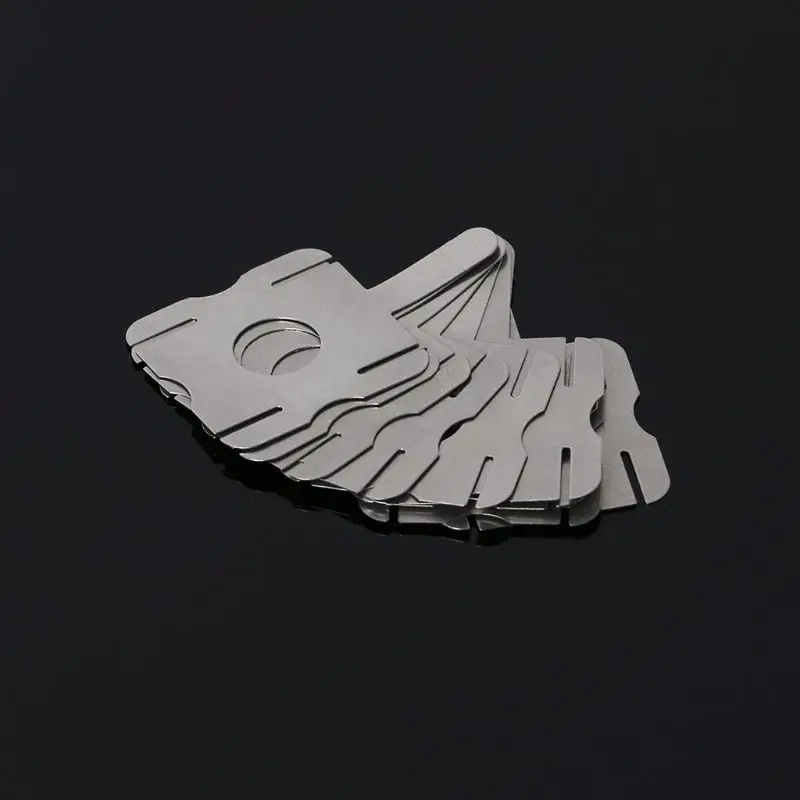 

10PCS 18650 Lithium Batteries Nickel Spot Welding U-shaped Piece Connector T6 Battery