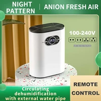 home dehumidifier negative ion air cleaner energy saving air dryer low noise 1200ml water tank auto off moisture absorbing