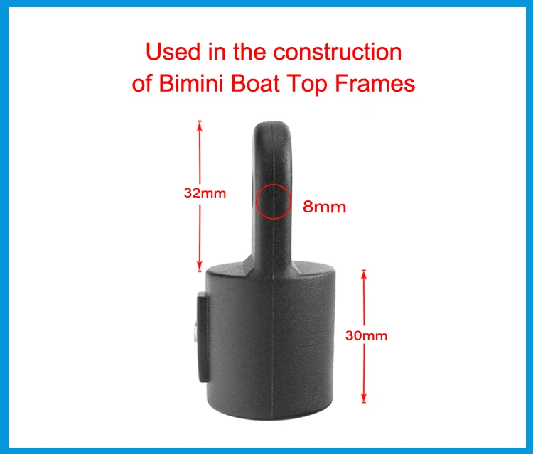 Наконечник из нейлона 22 мм навесной наконечник для морской лодки яхты|Засовы| |