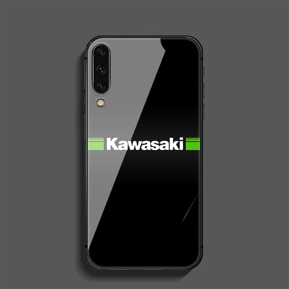 

Kawasaki Ninja Phone Tempered Glass Case Cover For Samsung Galaxy A 3 5 7 10 20 20E 21S 30 30S 40 50 51 70 71 S Shell Tpu Etui