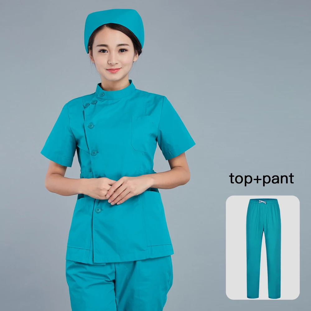 Приталенный дизайн на пуговицах брюки с эластичным поясом лабораторное пальто