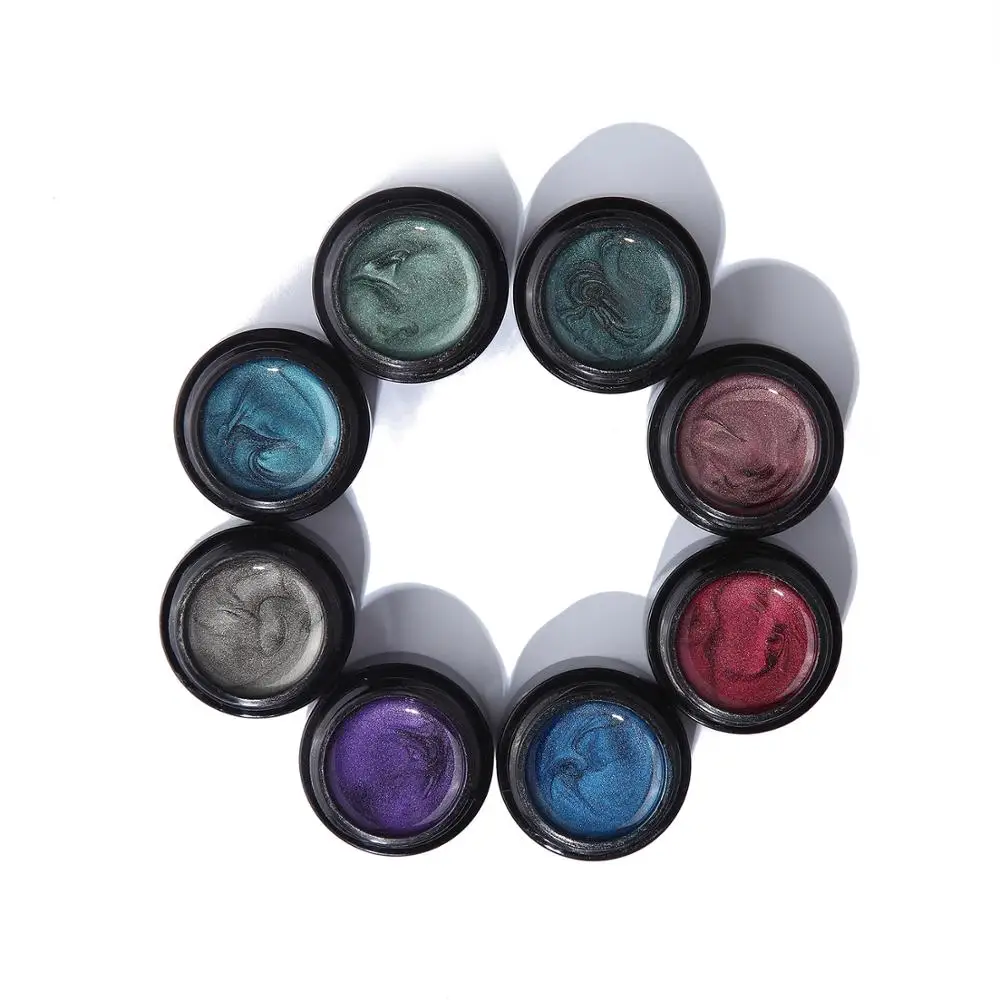 Гель лак кошачий глаз Хамелеон для использования с магнитом гель длительный