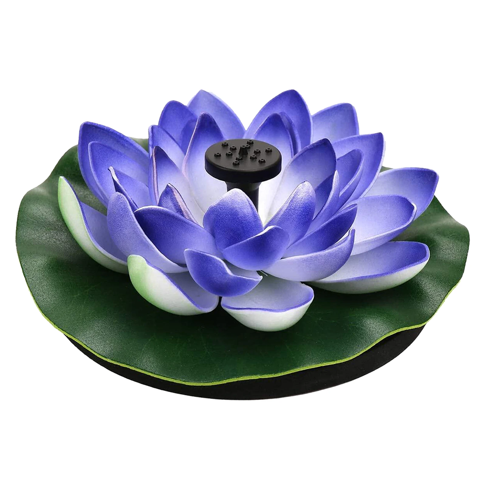 

Flower Shape Solar Fountain Water Pump Panel Bird Bath Pool Fish Decor
