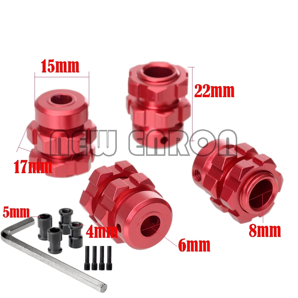 шестигранные гайки enron 4 шт 17 мм splin