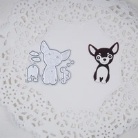 collage puppies metal cutting dies stencil diy scrapbooking accessories knife mold punching templates die cutter new 2021