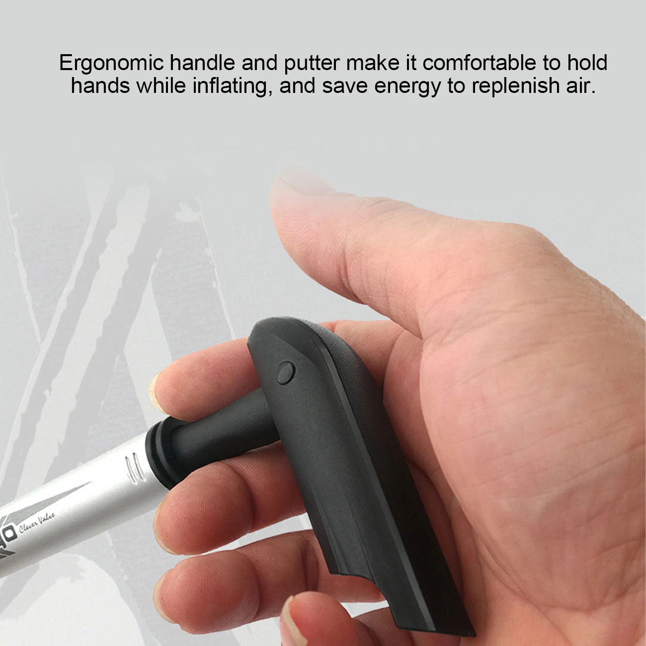 

Mini Bike Pump with Pressure Gauge Portable Bicycle Air Pump Presta and Schrader Valve Cycling Accessories