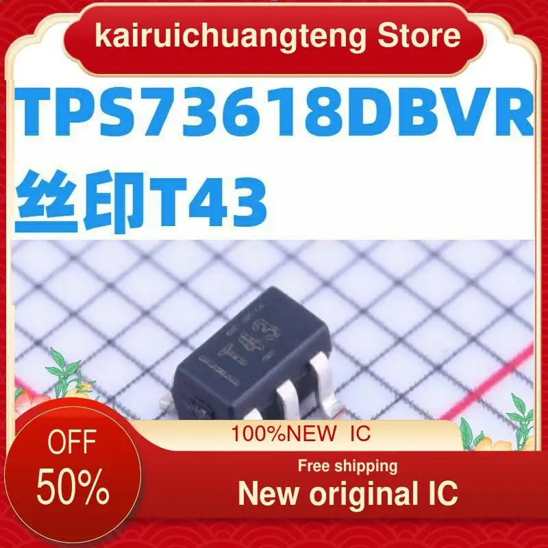 

(1 шт.) TPS73618DBVR TPS73618DBVT T43 TI SOT23-5 новый оригинальный IC